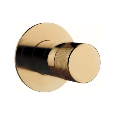 Components Shower/Bath Thin Trim Oyl Handle-Brushed Moderne Brass