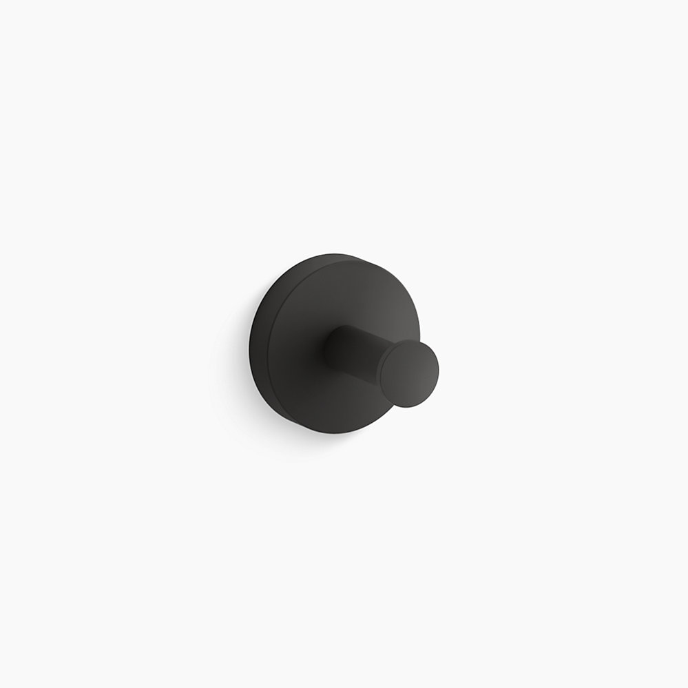 Elate Robe Hook-Matte Black