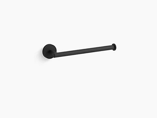 Elate 9″ Towel Arm-Matte Black
