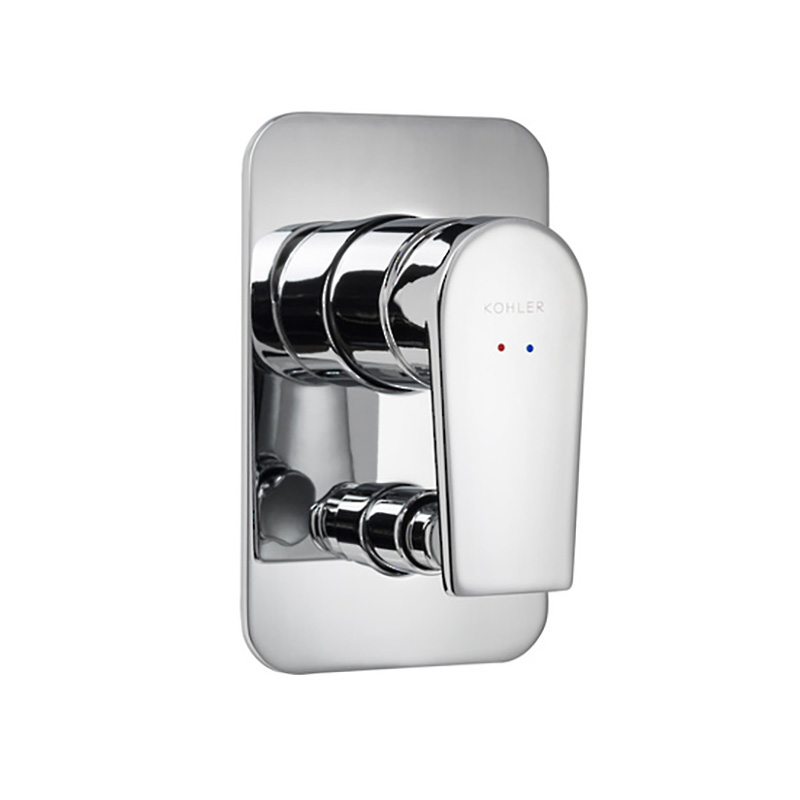 Taut Shower/Bath Mixer with Diverter THIIN-Chrome