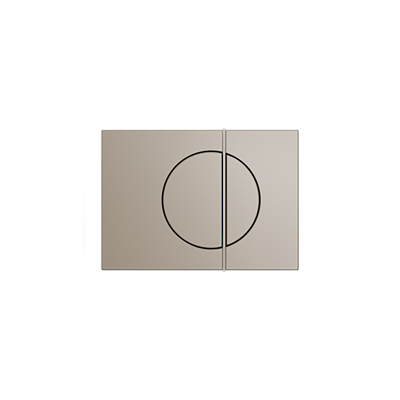 Note Face Plate-Moderne Brushed Bronze