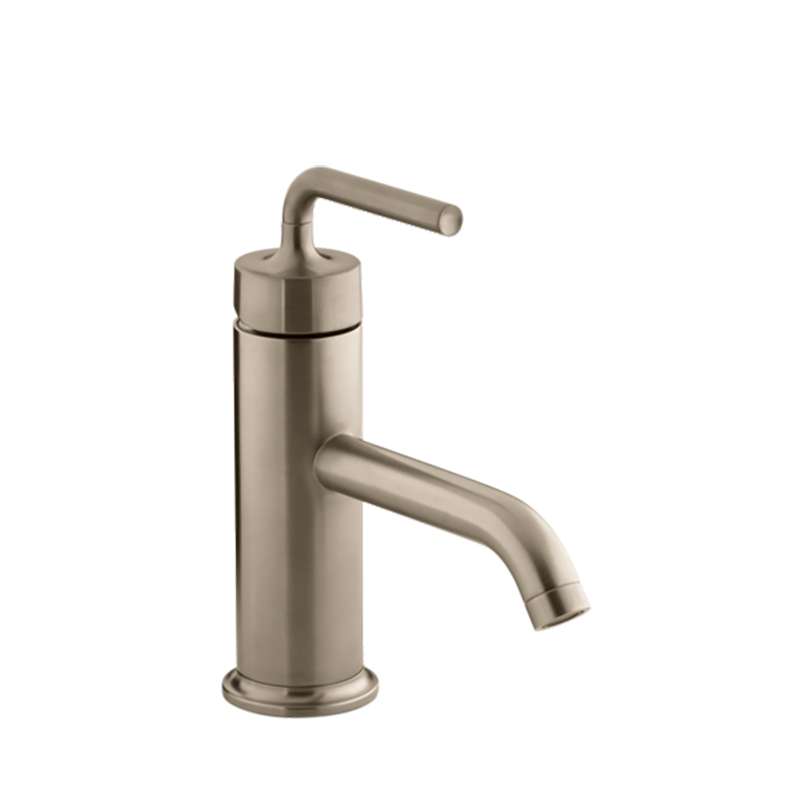 Purist Basin Mixer-PVD Vibrant Brushed Bronze