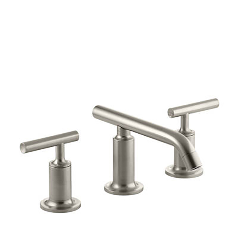 Purist Low Spout Basin Set with Lever Handles 14410A