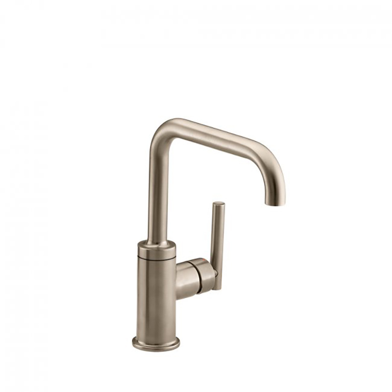 Purist Kitchen Mixer-Vibrant Brushed Bronze