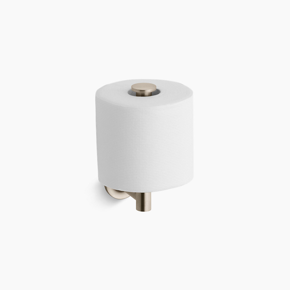 Purist Toilet Tissue Holder-Brushed Bronze